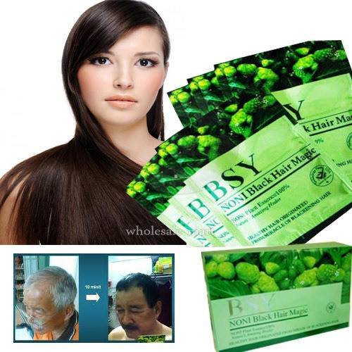 Shampo Herbal Penghitam Rambut Magic Black Hair