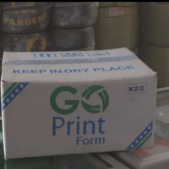 

Continuos Form GOPRINT 91/2 x 11 2ply /Kertas Komputer GO PRINT K2 NCR/Continuous Form 2play GOPRINT