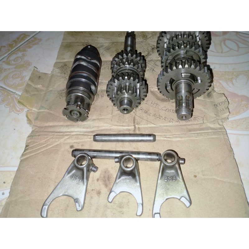 rasio set gear rasio RX king muda original copotan