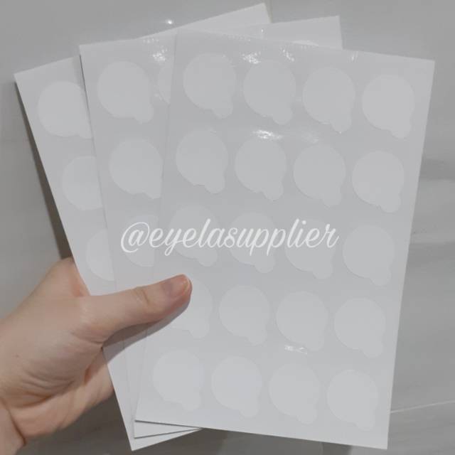 Sticker Cincin Lem Tinta Glue Ring Stiker Pallet eyelash extension