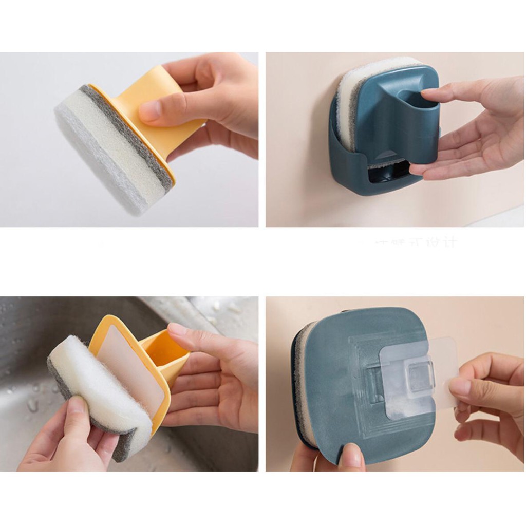 UNNISO - Sponge Brush Cleaning / Brush Pencuci Piring Dan Gelas