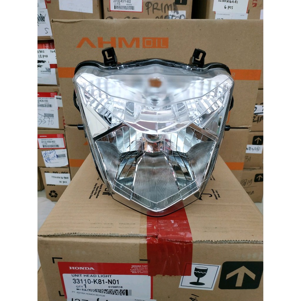 Reflektor Mika Lampu Depan Honda Beat Fi Esp K81 Beat Street 33110k81n01 Shopee Indonesia