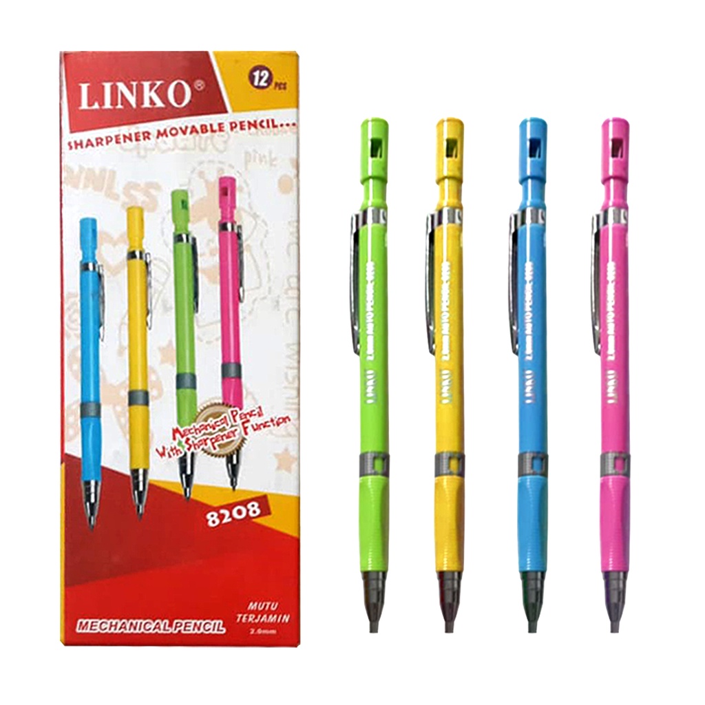 

MECHANIC PENCIL 2.0 mm ( LK-8208 ) LINKO