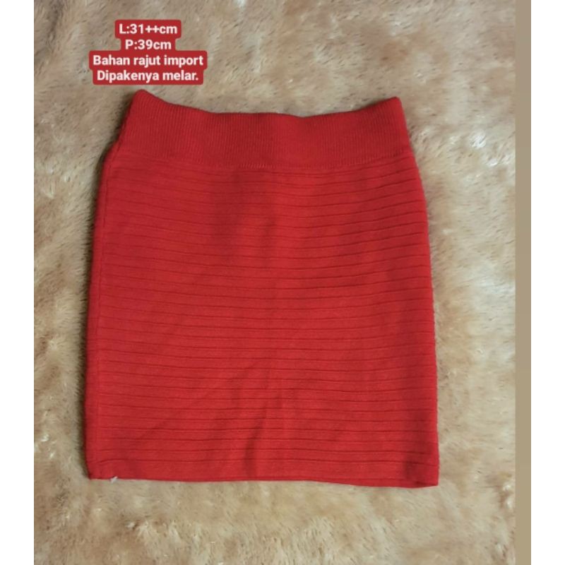 ROK MINI RAJUT IMPORT