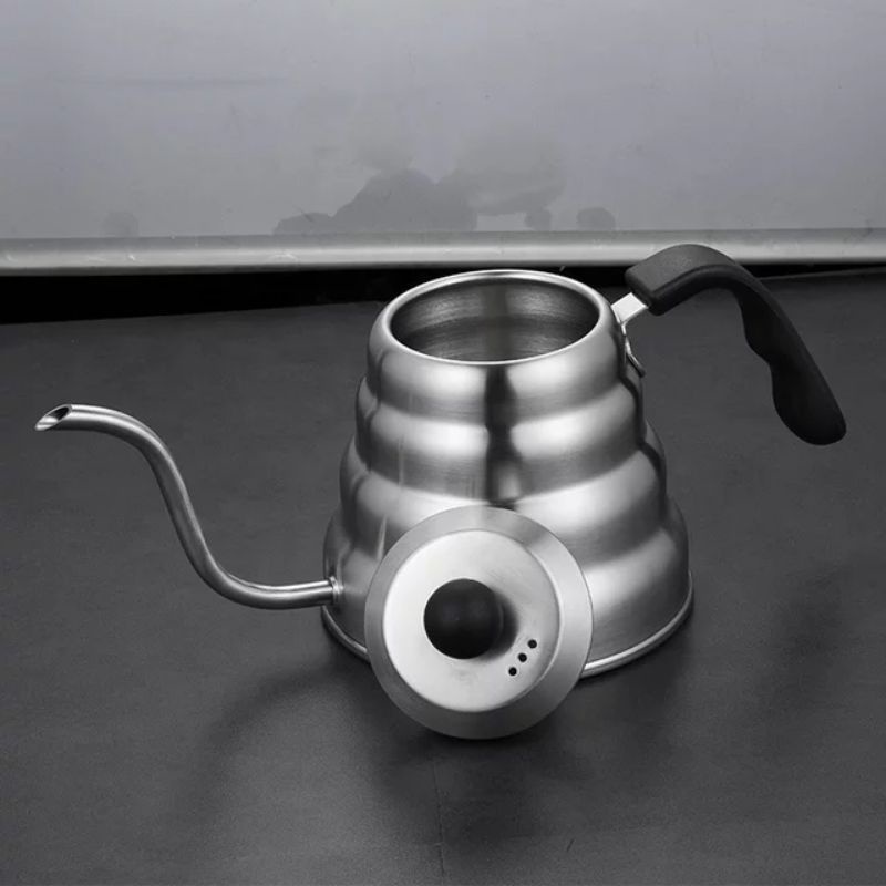 GOOSENECK KETTLE THERMOMETER BUONO 1000ml &amp; 1200ml / TEKO KOPI LEHER ANGSA DENGAN TERMOMETER / TEKO V60 DRIP POUR OVER KETTLE