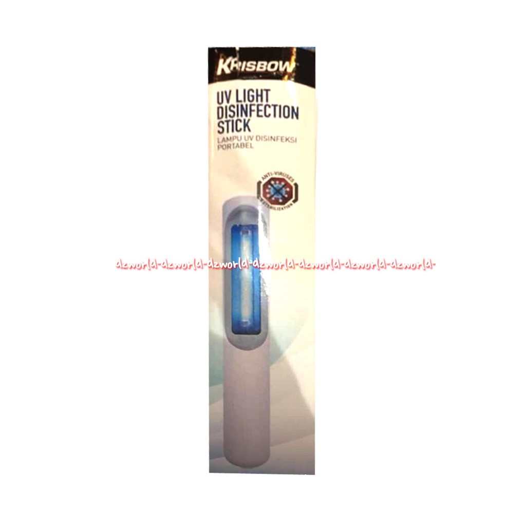 Krisbow UV light Disinfection Stick Lampu UV Disifektan Portable Bisa dibawa Charge