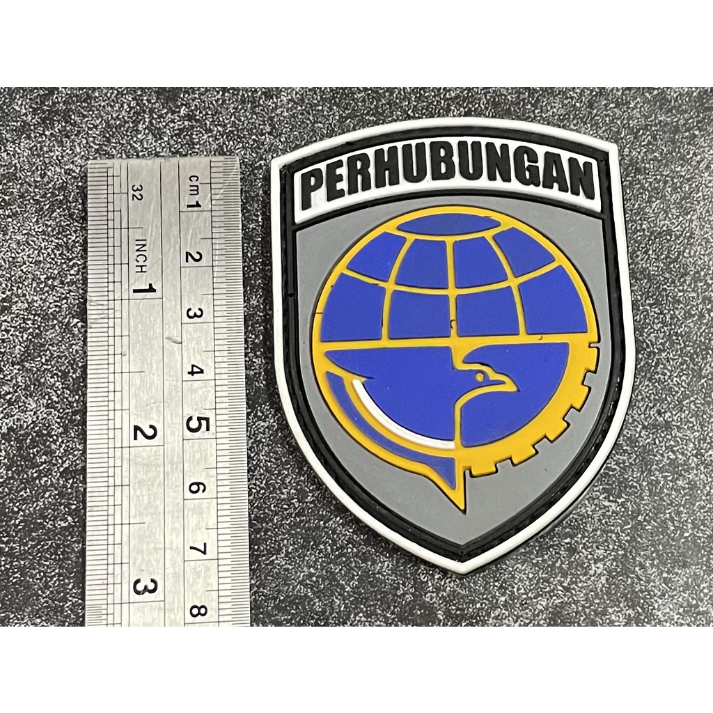 Patch Dishub (Perisai) - Patch Velcro Dinas Perhubungan - Prepetan