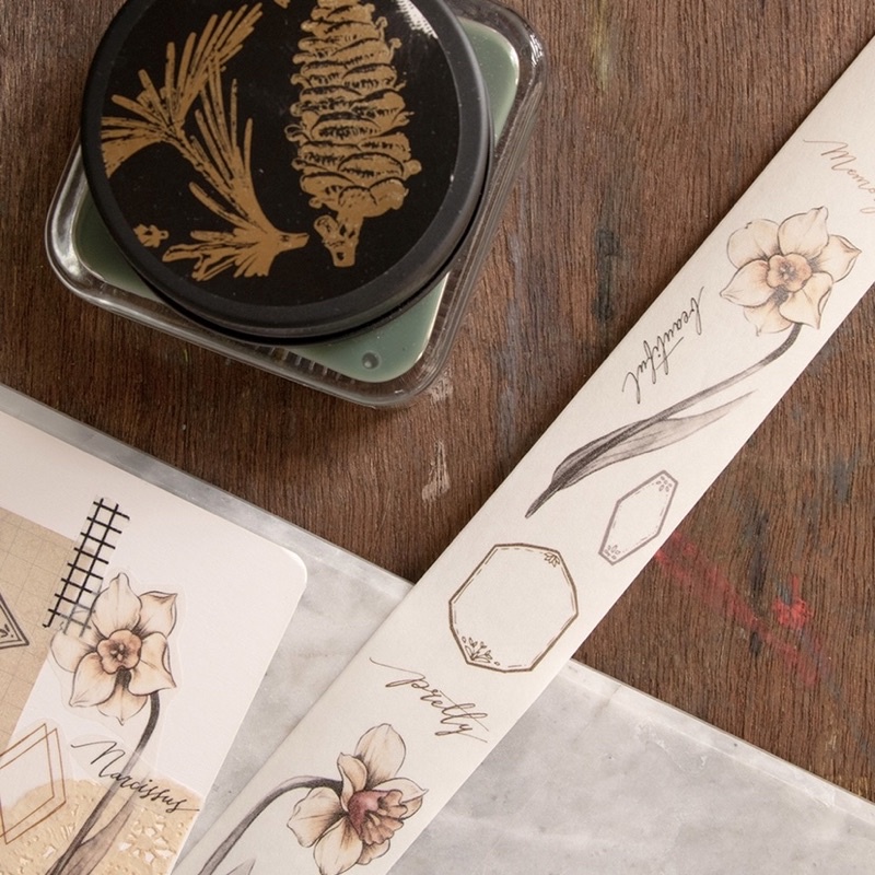 

[Sample] Loi Design Daffodil Washi Tape