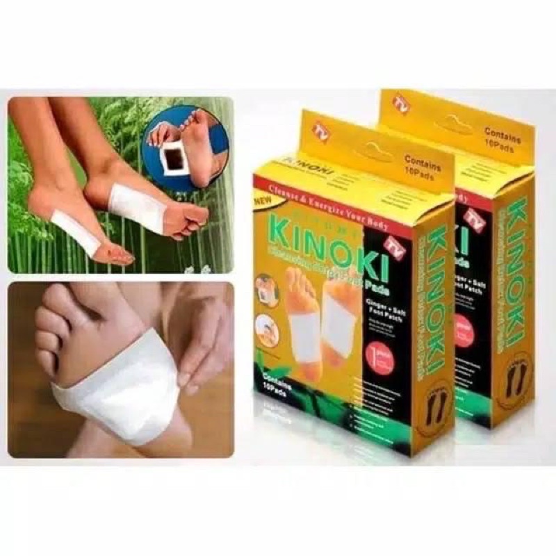 DC - Koyo Herbal Kaki Kinoki Gold Detox Original Isi 2 / 10 Pad