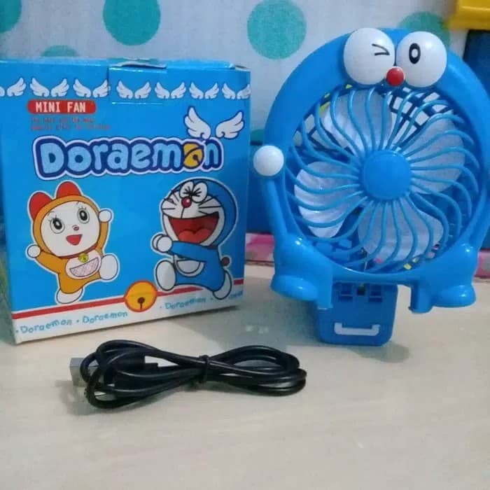 Kipas Genggam Karakter Doraemon / Kipas Genggam