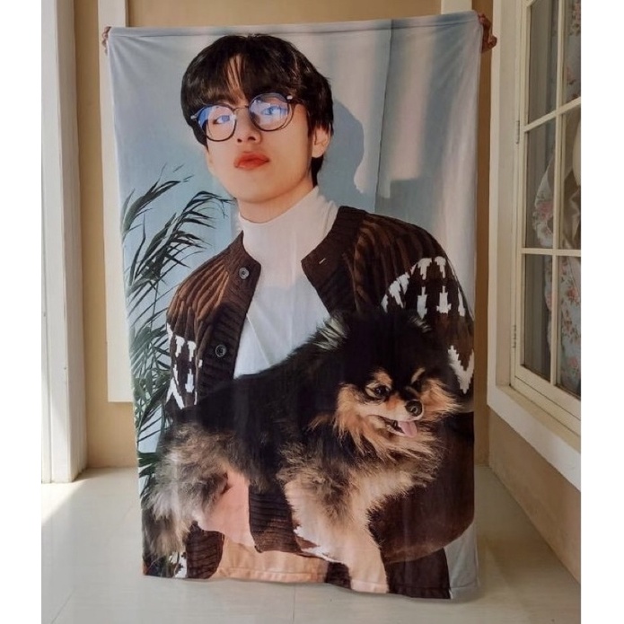 Selimut custom / custome blanket / selimut kpop / selimut ganteng