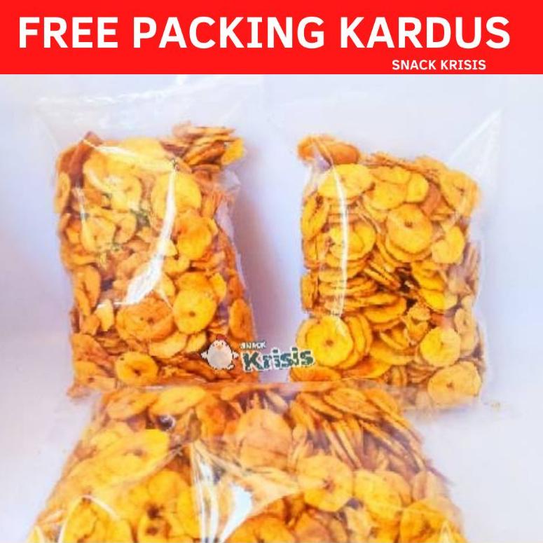 

BIG DISKON Keripik Pisang Super 500 gr Kripik Pisang kepok Super Madu Karamel 3895 ☪