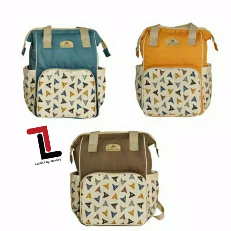 MOMS BABY- TAS RANSEL PERLENGKAPAN BAYI MOMS BABY OTHELLO SERIES MBT 3031- Tas Ransel