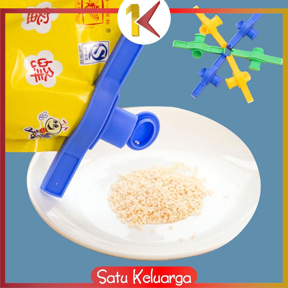 SK-C175 Klip Segel Plastik Penutup Makanan Clip Penjepit Kemasan Snack Makanan Food Sealer Murah