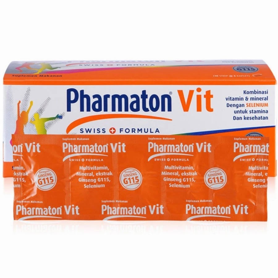 Pharmaton Vit Multivitamin + Selenium isi 5 kapsul