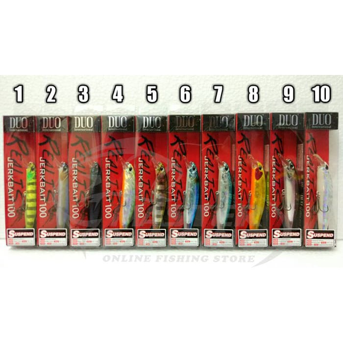 Terlaris Duo Realis Jerkbait 100Sp