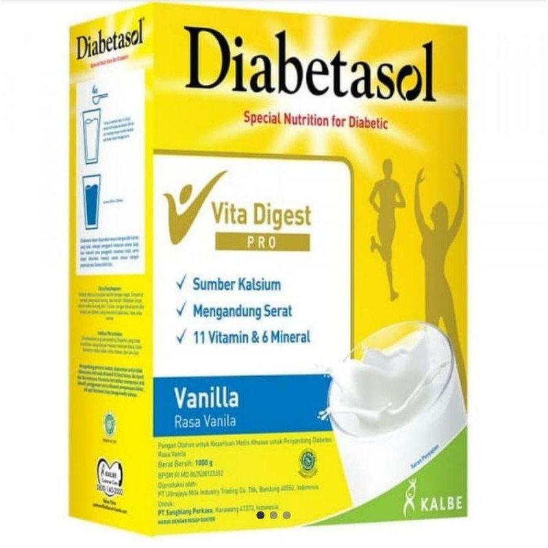 

Susu Diabetasol 950gr