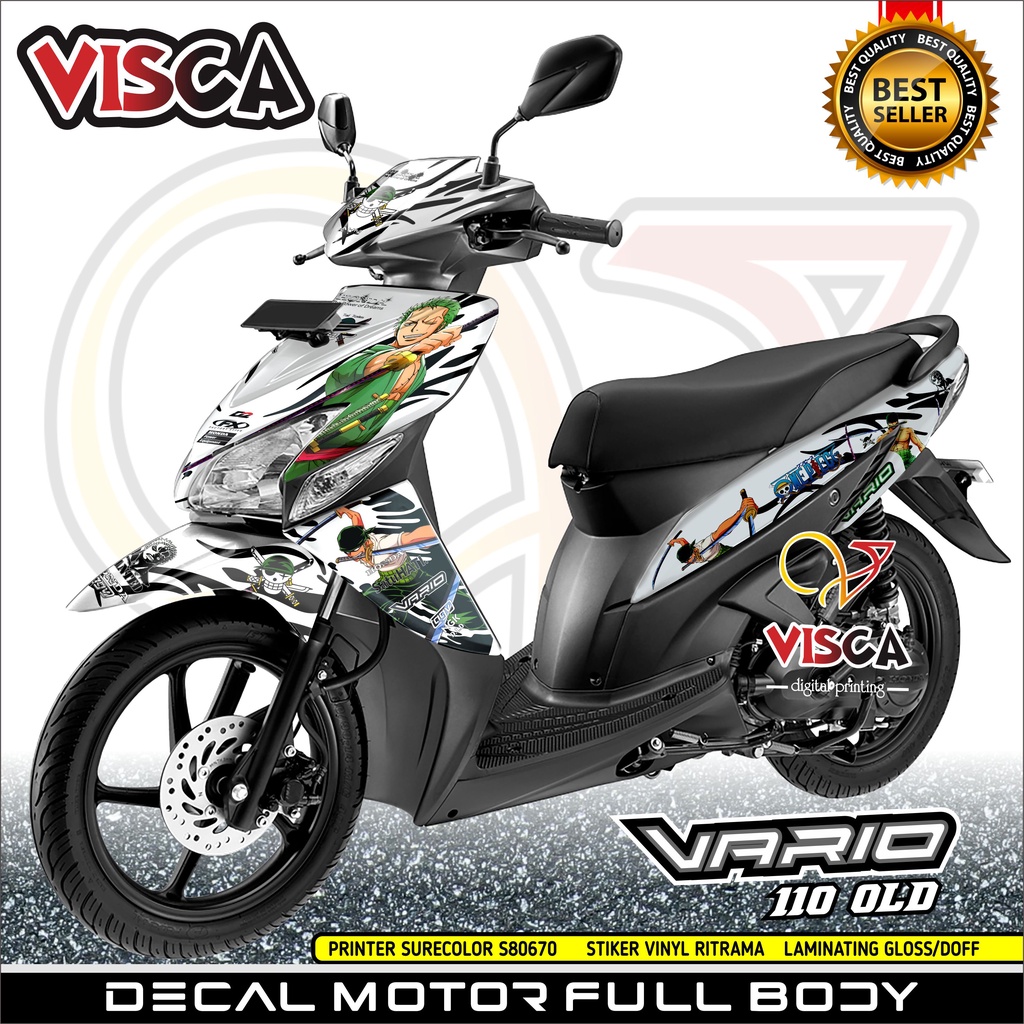 Decal Vario 110 Karbu Stiker Vario Karbu Striping Vario Karbu Decal Vario 110 Full Body Onepiece