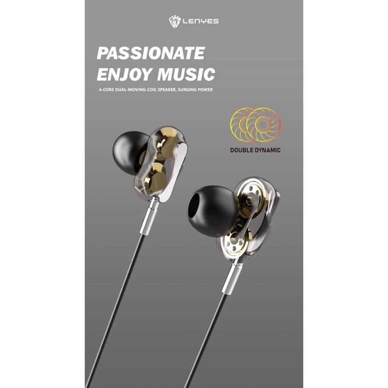 GROSIR HANDSFREE INTERNASIONAL LENYES LF71 BONUS BOX HF ORIGINAL EXTRABASS EARPHONE