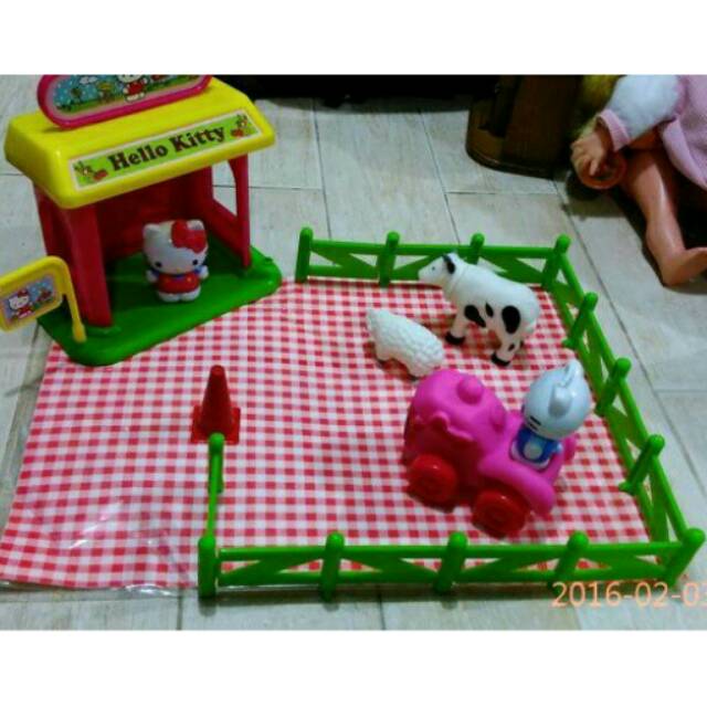 PRELOVED Or SECOND (Kondisi 65-70%) Mainan Anak Rumah HELLO KITTY Mainan Anak Rumah-Rumahan HK