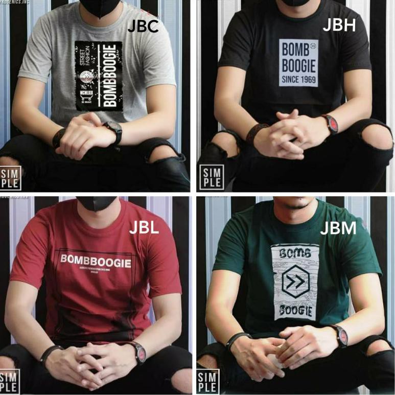 MEN SALE Baju kaos bombogie JUMBO UKURAN XXL-XXXL termurah