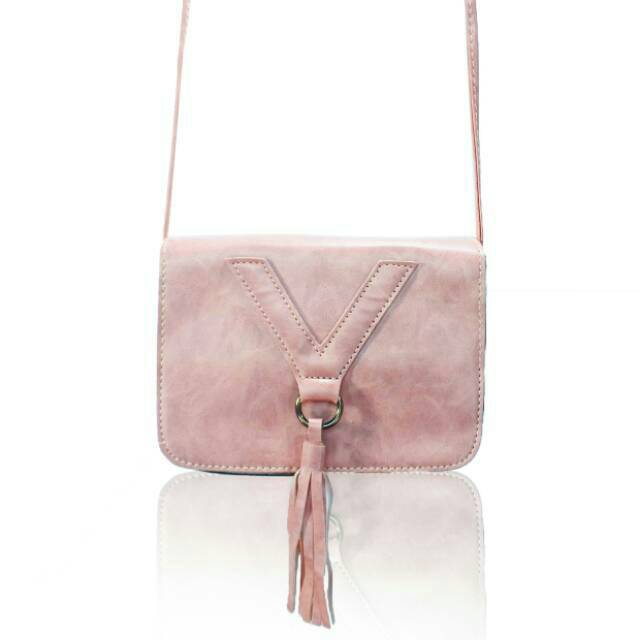 Tas slempang import ALICE kulit sintetis lentur good quality