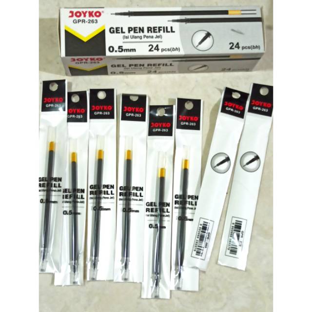 

Refill gel joyko GPR263 / GPR-203 / isi pen gel joyko mata pena tajam