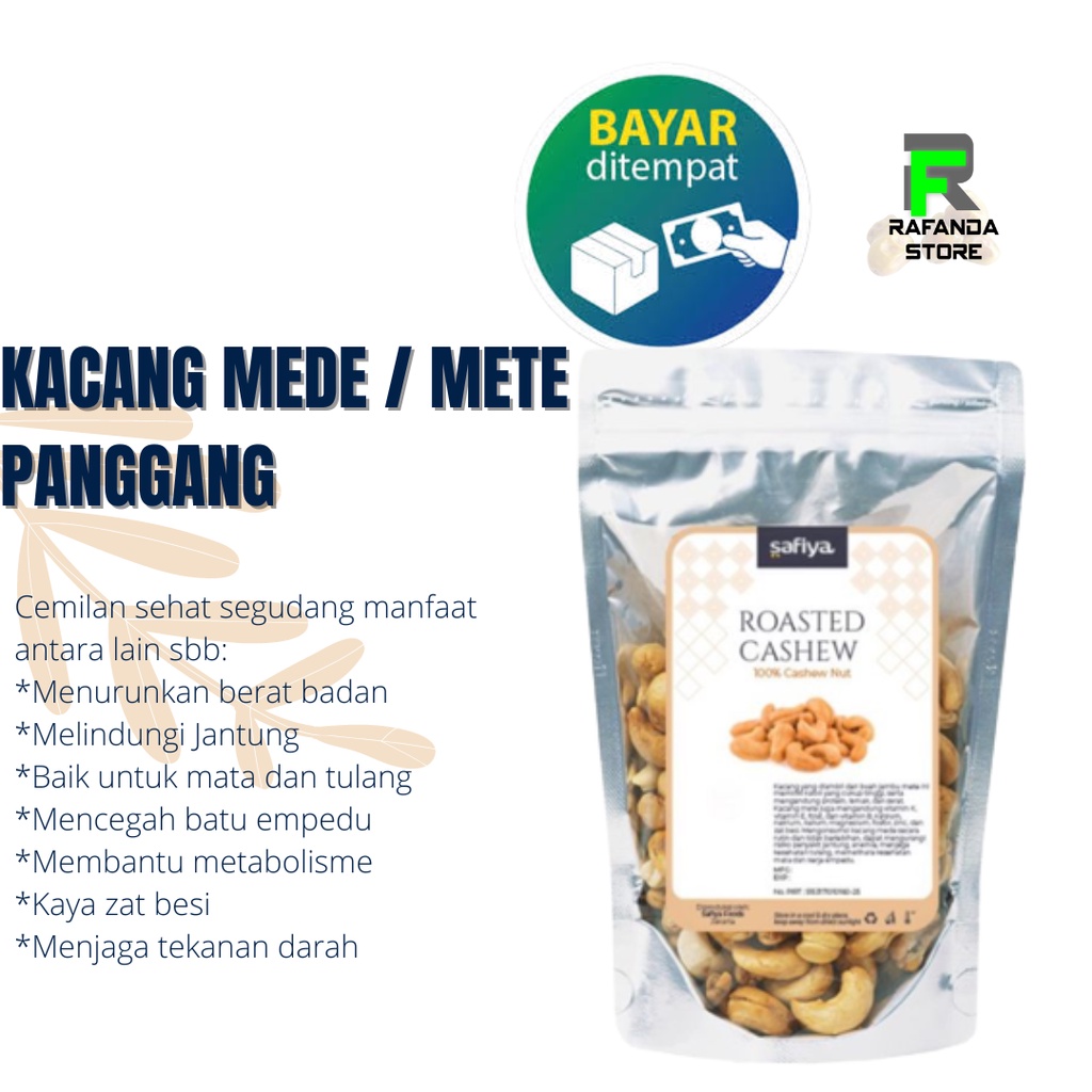 Kacang Mede / Kacang Mete 1 kg Panggang Wonogiri