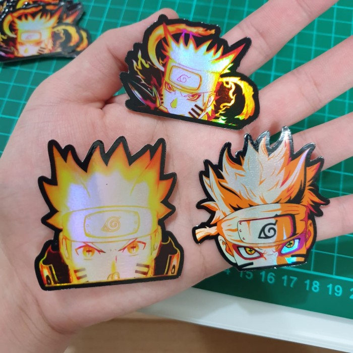 

Sticker Hologram Anime - Naruto - Set 3pcs