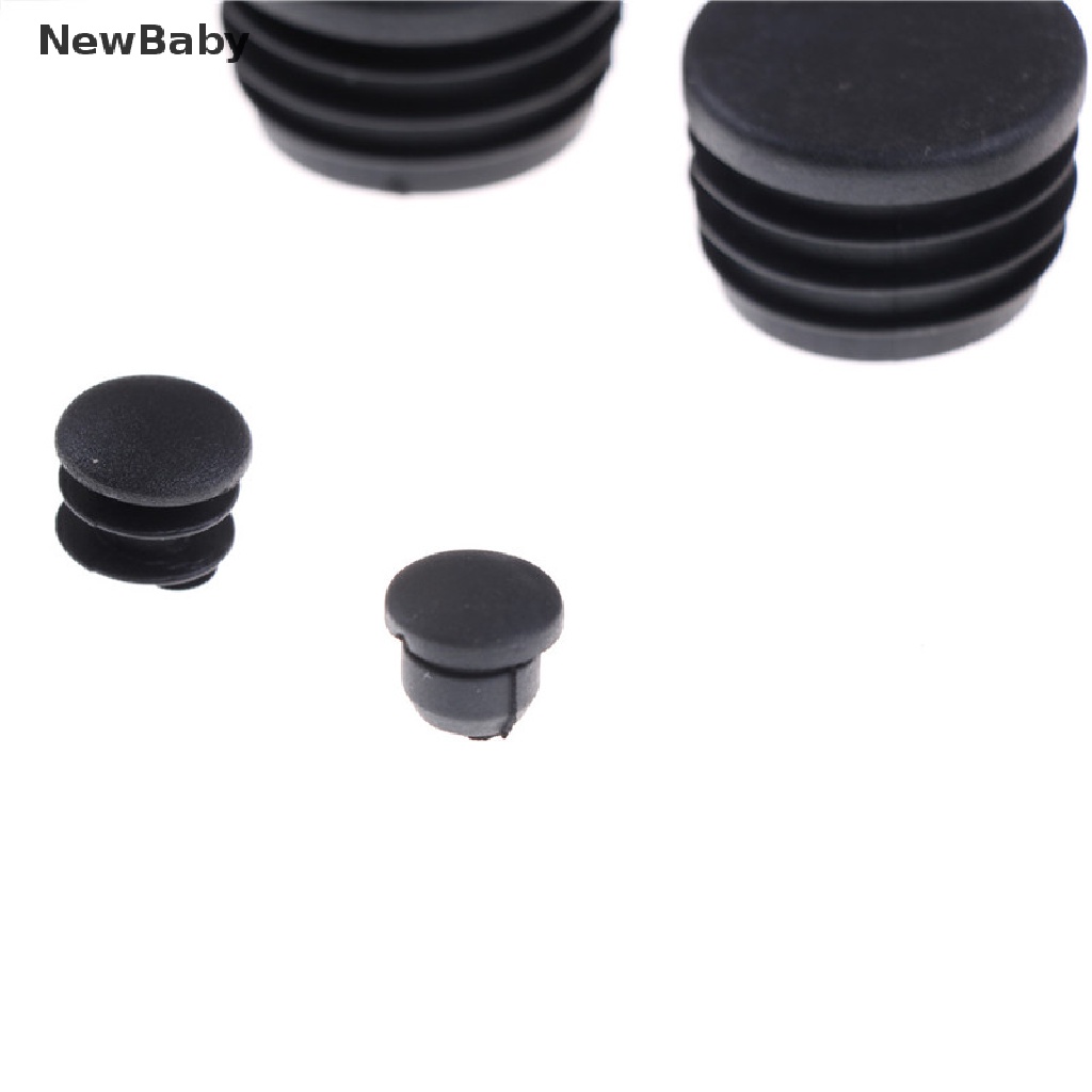 NewBaby 4PCS Round Plastic Chair Leg Glide Cap Plug Tubing Pipe Insert Floor Protector ID