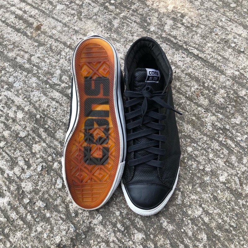 CONVERSE CONS ALL STAR CLEAR SOLE LEATHER