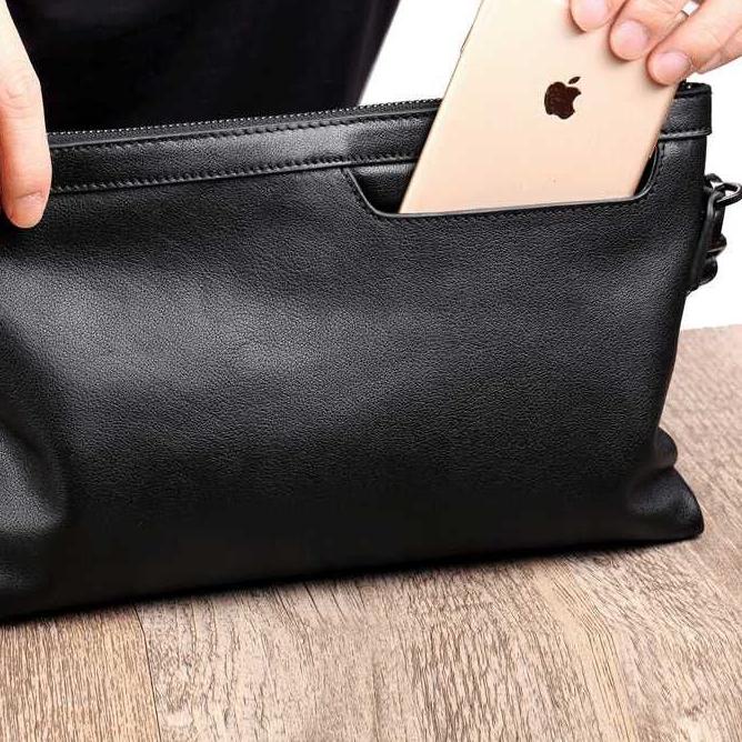 Limited Stock|LR16|BISA COD Tas Clutch pria wanita impor Casual Dompet besar kondangan Rhodey Origin