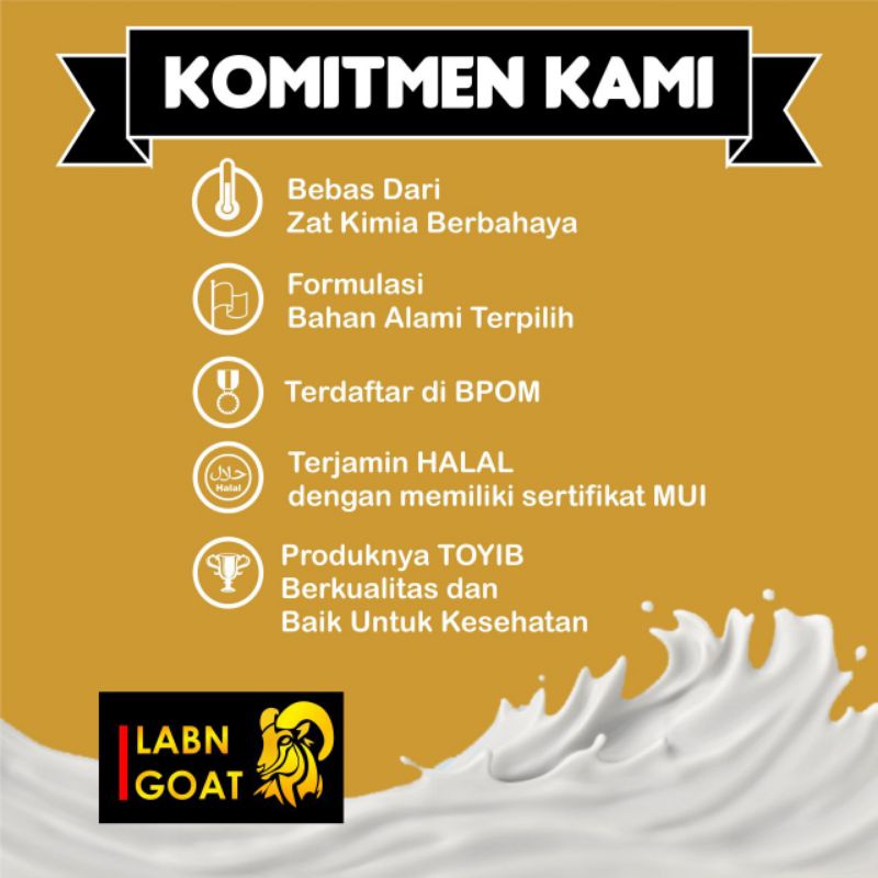 

1 DUS SUSU KAMBING ETAWAN LABN GOAT GULA AREN