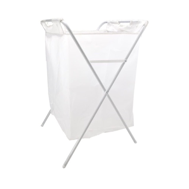 keranjang laundry lipat tempat pakaian minimalis