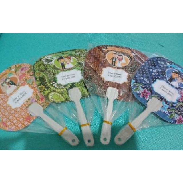 souvenir pernikahan KIPAS WEDDING Souvenir Pernikahan Kipas Murah