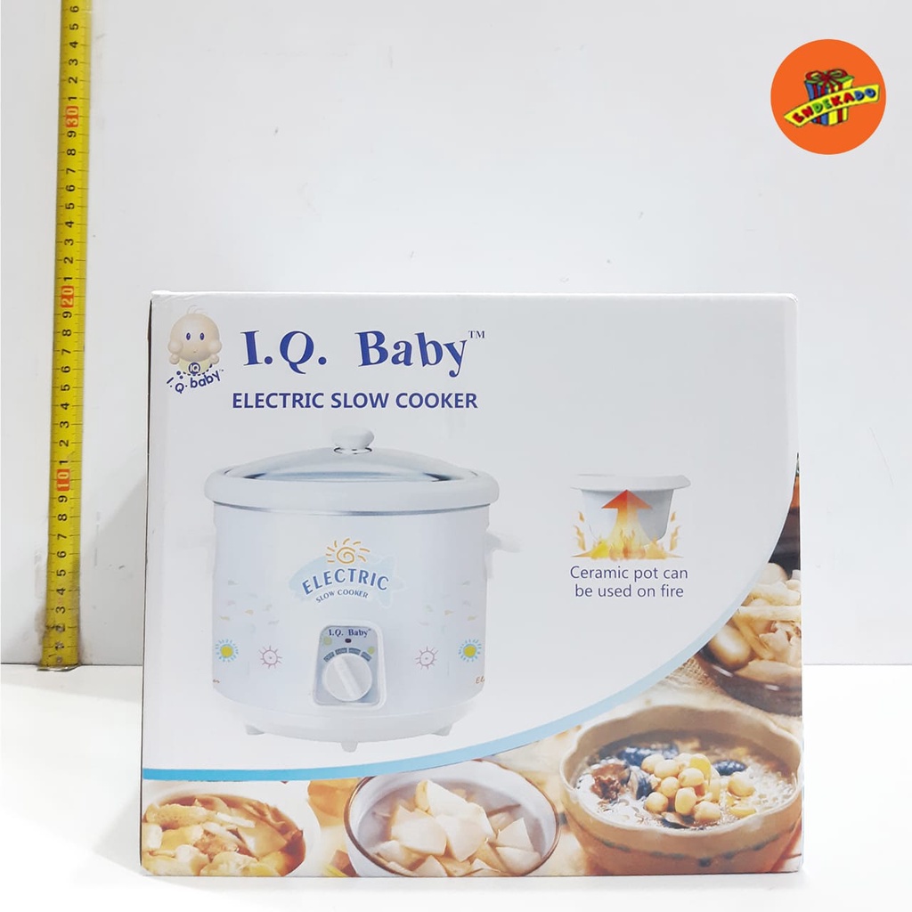 MAKASSAR! I.Q BABY ELECTRIC SLOW COOKER DD-10NS - Alat Masak