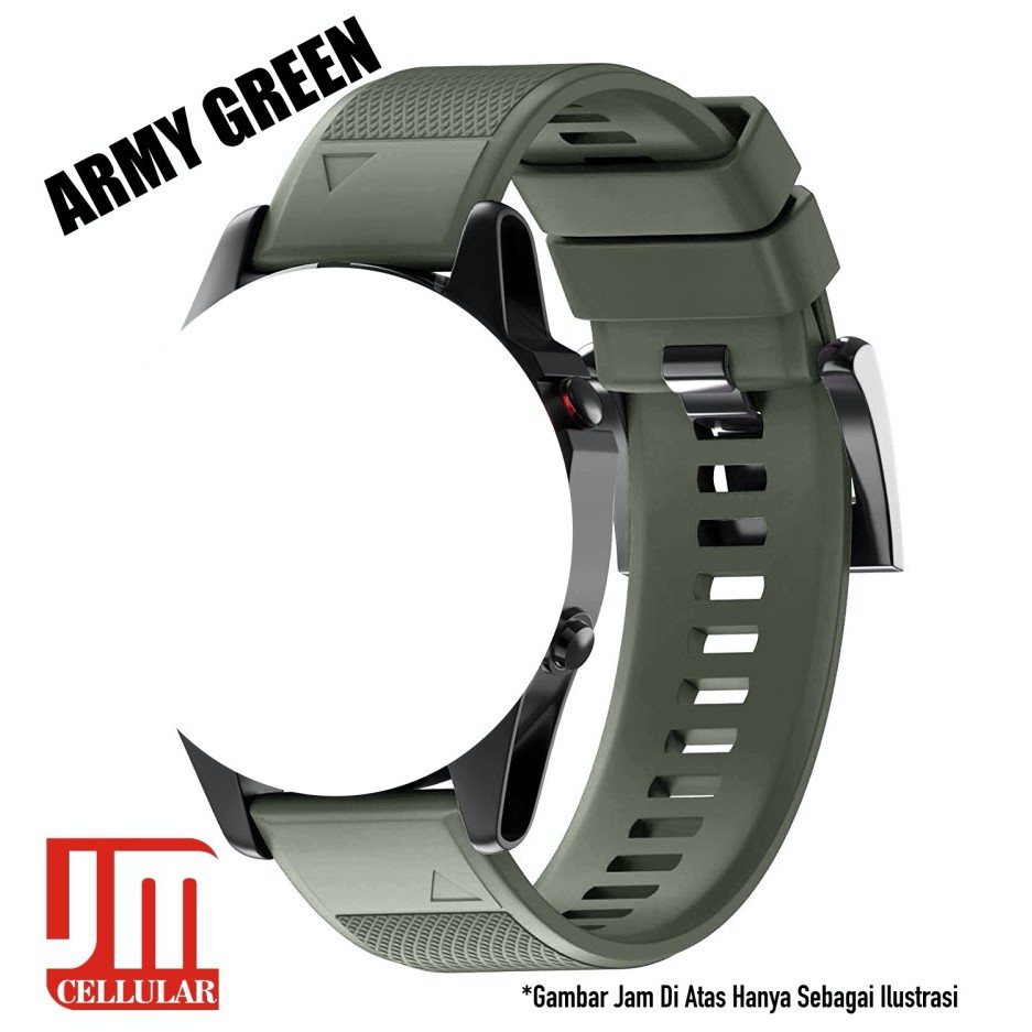 MF5 Strap Garmin Fenix 6 / Pro / Solar - Tali Jam Rubber Quick Fit