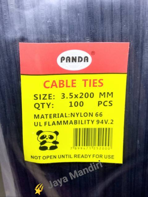 Kabel Ties / Cable Ties Size 3.5 × 200 mm