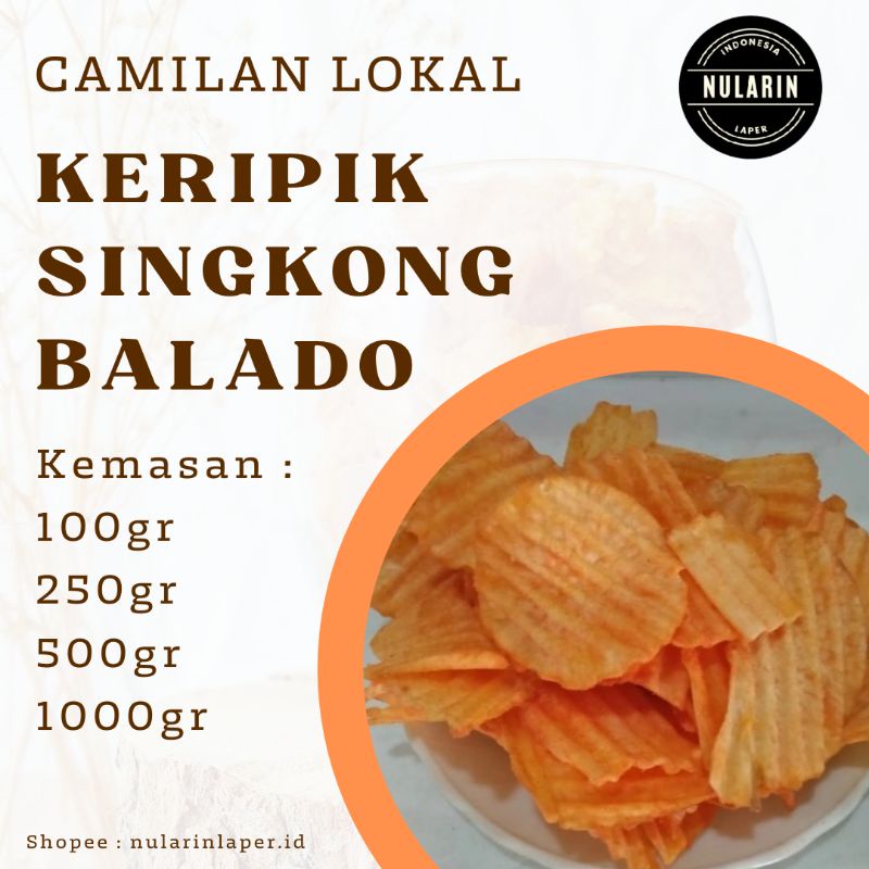 

Kripik Singkong Balado