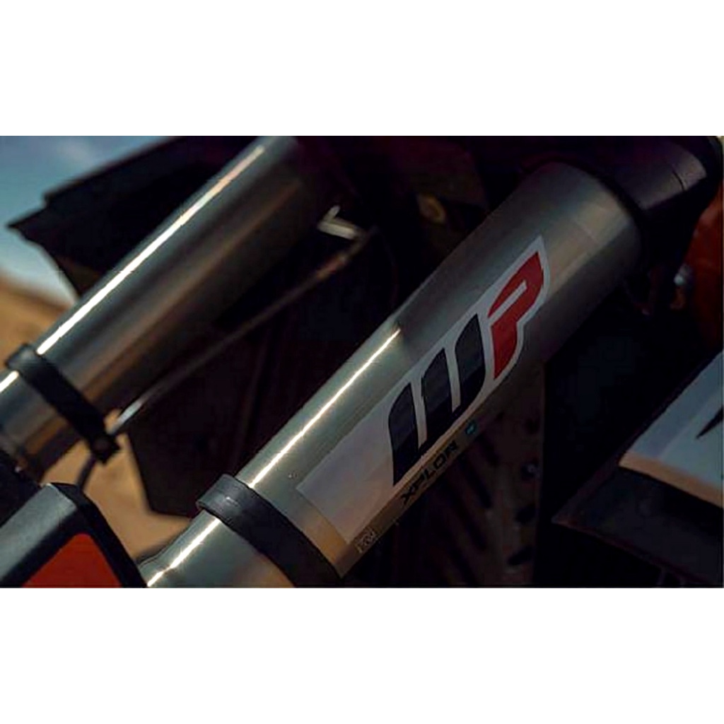 【Ready Stock】Motorcycle WP Suspension Motorcycle Bicycle Sticker Forks Decals Stickers Graphic Set Logo Adhesive Kit