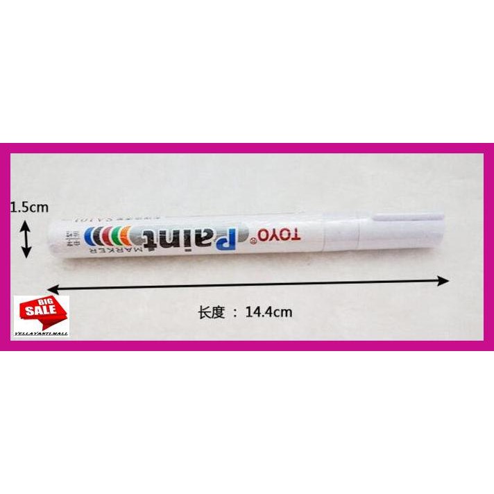 

VERCOCAR- SPIDOL BAN PAINT MARKER MOBIL MOTOR TOYO ORIGINAL - MERAH -ASLIII.