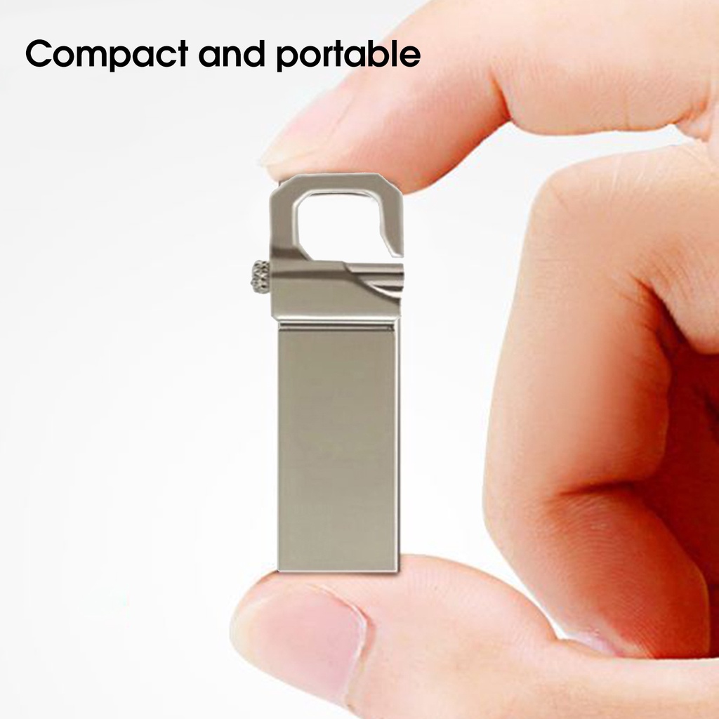Flash Drive Eksternal USB 3.0 1TB / 2TB Plug and Play Kecepatan Tinggi Untuk Komputer