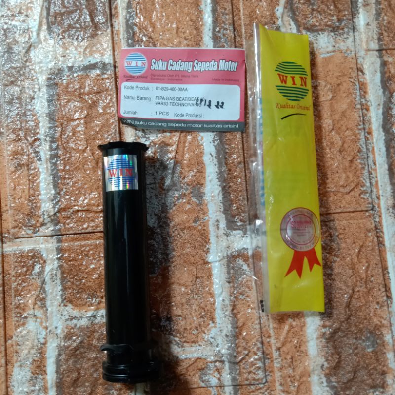 Pipa Gas Slongsongan Motor Honda Beat Karbu 2010 Beat Old Vario Techno Vario Old Karbu WIN Merk