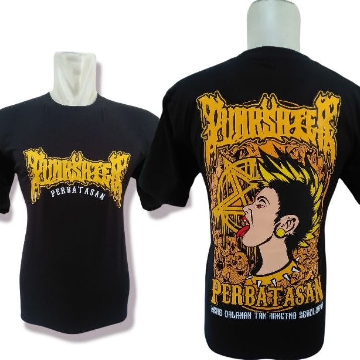 Kaos distro PUNKSHTER PERBATASAN silat nusantara PSHT