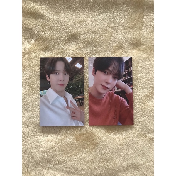 photocard ateez yunho, san fever part3 diary ver