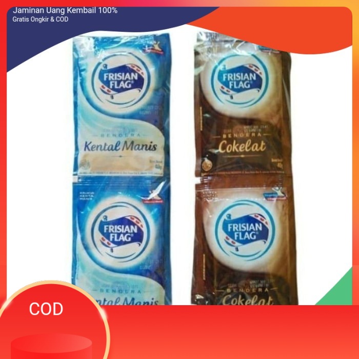 

SUSU BENDERA SACHET RENCENG / FRISIAN FLAG PUTIH COKELAT - Putih