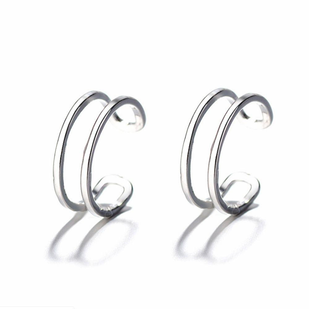 Lily Telinga Klip Fashion Perhiasan Set Stainless Steel Cartilage Hoop