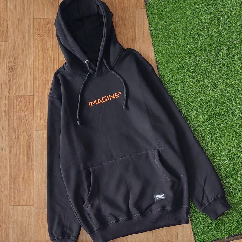 HOODIE HITAM IMAGINE - HD IMGN