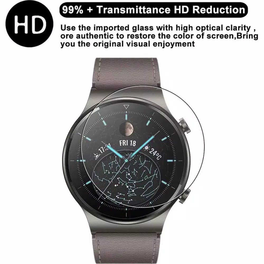 Tempered glass Huawei Watch GT 2 3 PRO GT2 Gt3 PRO anti gores screen guard