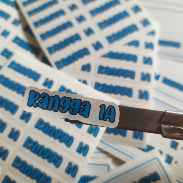 

stiker mini label alat tulis